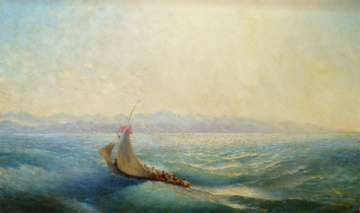 Парусник в море. 1898