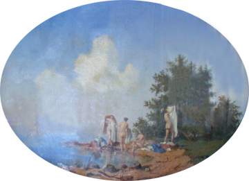 Купальщицы. 1854г.