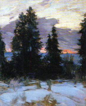 Зимнее утро. 1920