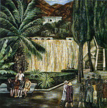 Водопад в Новом Афоне. 1980