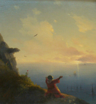 Встреча солнца. Море. 1849