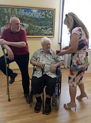 Открытие персональной выставки Виталия Яблоновского к его 98-летию