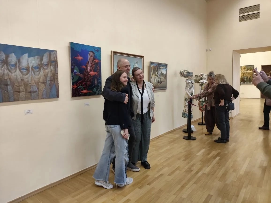 Открытие выставки современных художников