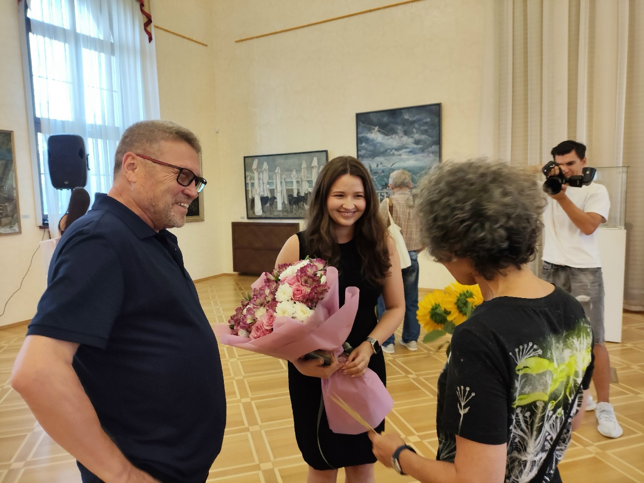 Открытие выставки «Время и холст»